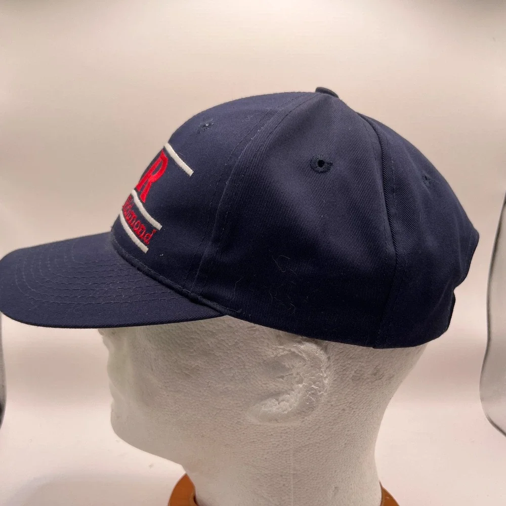 Vintage University of Richmond Hat The Game Russell Athletic Navy Blue Snapback